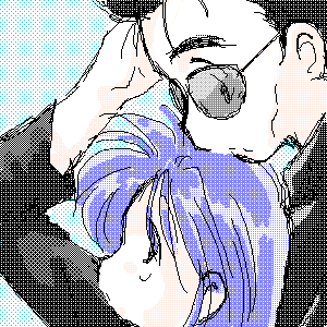 べたべた(笑)